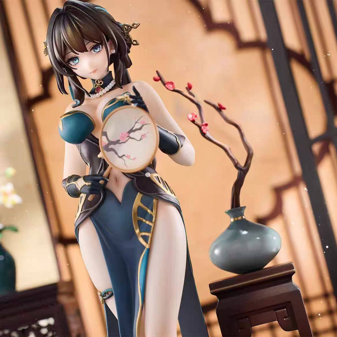 Nangong Cherry Cheongsam Miss Ruan Mei’s figure ornaments