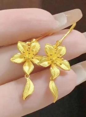 金店同款幸福花嫁三生花项链