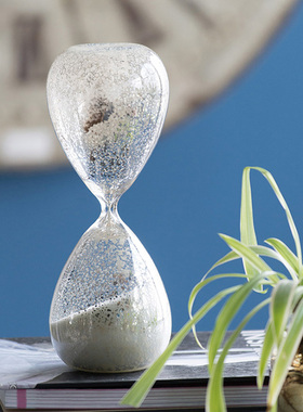 玻璃装饰品欧式桌面沙漏计时器