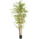 New Chinese style simulated golden bamboo green plant potted bonsai