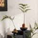 New Chinese style simulated asparagus bamboo tray landscape decoration