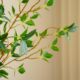 Flower arrangement in Milan simulated flower and green plant feel model room