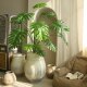Retro cement flowerpot wabi-sabi style courtyard antique flower vessel