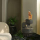 Simulated stone rockery, flowing water, Zen landscaping ornaments