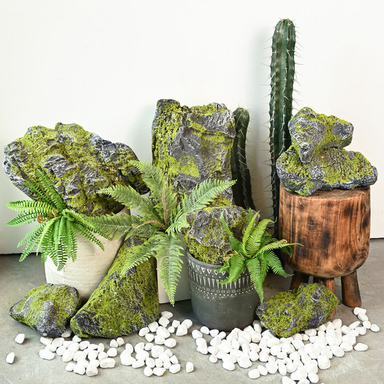 Simulated moss stone foam landscaping stone ornaments