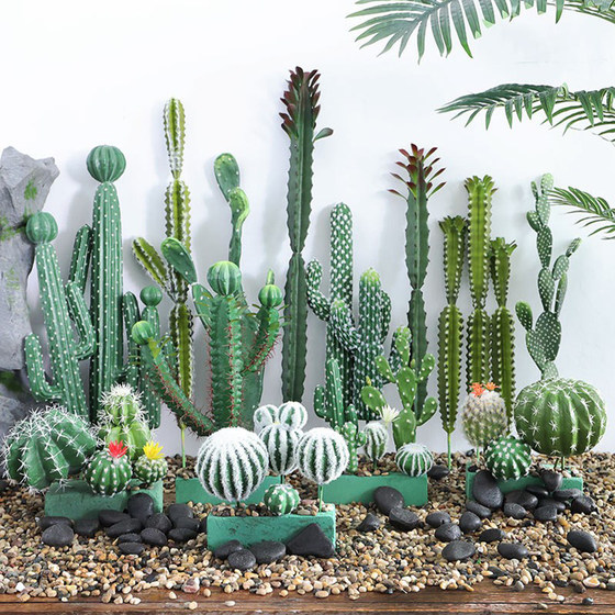 Simulated cactus, cactus, simulated fake green plants for landscaping
