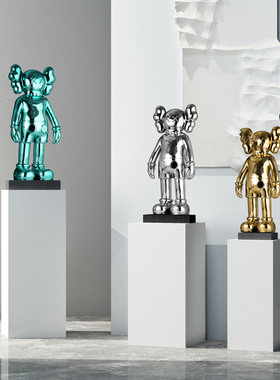 轻奢风暴力熊售楼处大型商城摆件