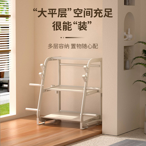 HEAD海德哑铃架子家用壶铃架托架收纳支架多功能架健身器材存储架 - 图2