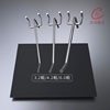 Mobile phone accessories supermarket shelf tripod hole plate hook