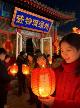 山鬼仿古朱砂平安扣情侣吊坠