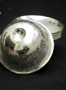 供水杯雕花尼泊尔手工