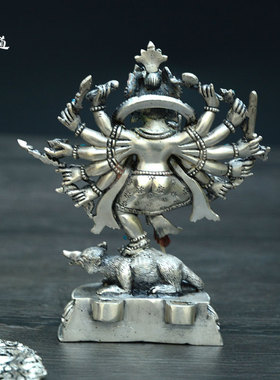 艺术品象鼻财神镶嵌尼泊尔手工