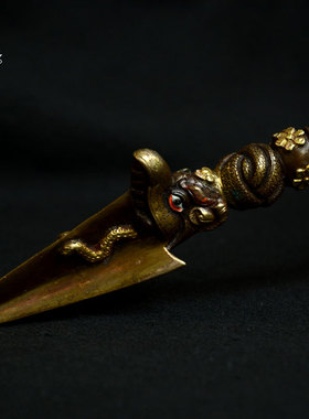 摆件密宗金刚橛尼泊尔手工