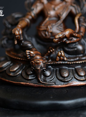 黄财神纯铜随身尼泊尔手工