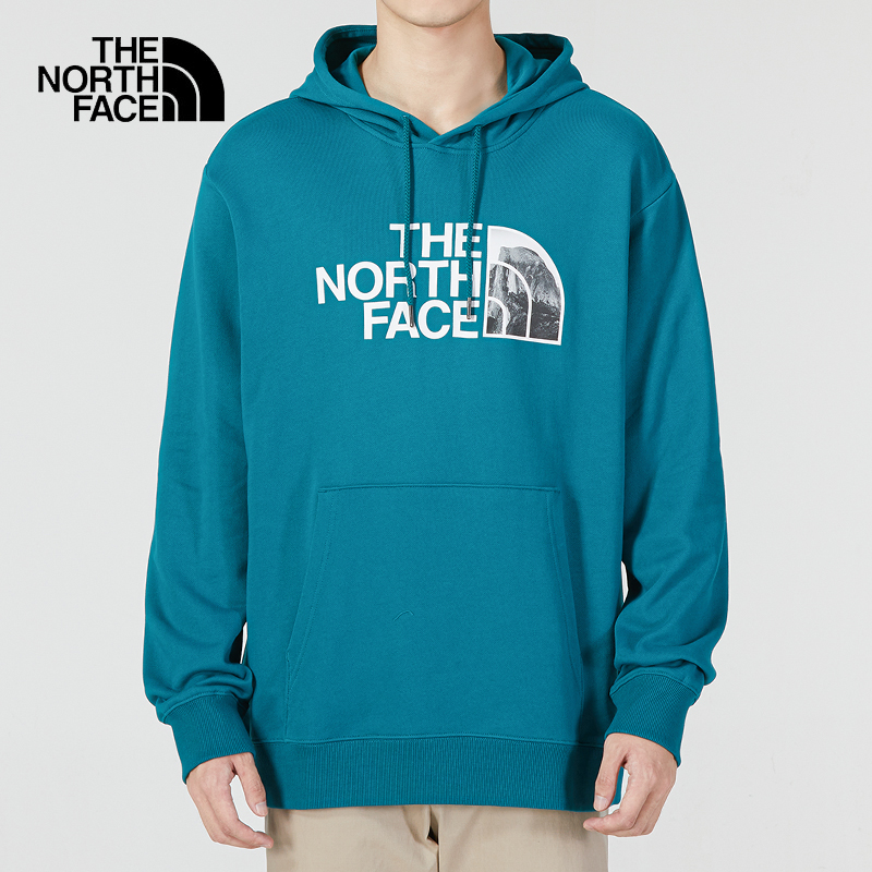 TheNorthFace北面针织卫衣帽衫男女春秋户外舒适透气套头衫7QUV - 图3