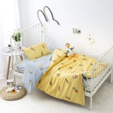 Одеяло для детского сада, хлопковый комплект, хлопковая съёмная детская простыня, 3 предмета, постельные принадлежности