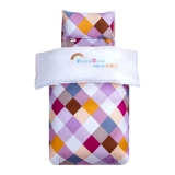 Хлопковый детский комплект для мальчиков для детского сада, постельные принадлежности, 3 предмета, с печатью вашего логотипа