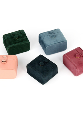 精致迷你戒指盒耳钉盒随身旅行
