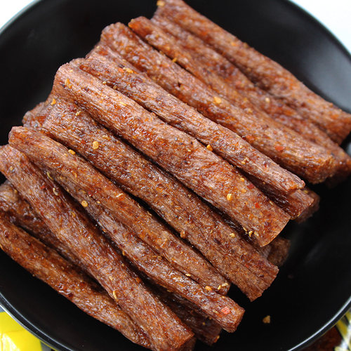 君仔素火爆鸡筋辣条儿时麻辣素食面筋宇仔翔宇零食大礼包童年怀旧 - 图2