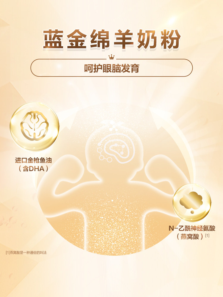 [新客2送1]蓝河蓝金儿童学生奶粉 blueriver蓝河母婴儿童奶粉