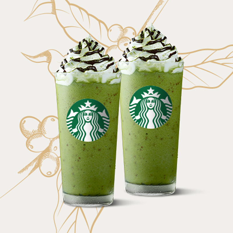 【美團商品券】全國通用 星巴克 雙杯抹茶可可碎片星冰樂(大杯)券_相邦游戲點卡專營店_數字生活