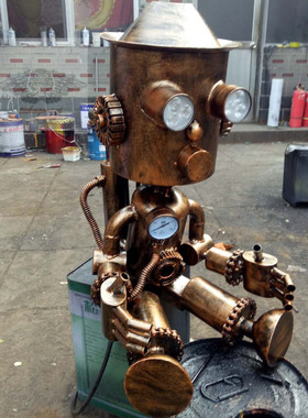 复古艺术风纯手工机械道具装饰品
