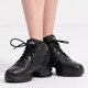 Sansha cowhide square dance shoes sneakers
