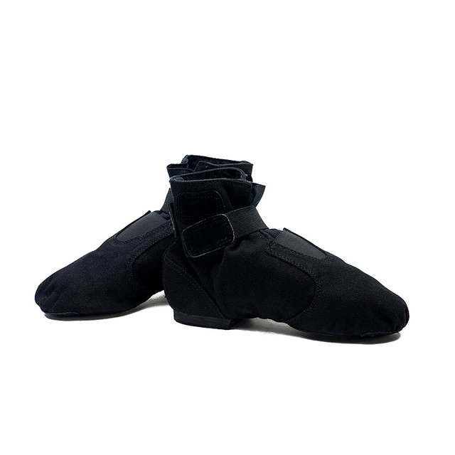 Sansha genuine magic buckle leather jazz dance shoes