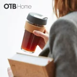 Сохранить портативную кофейную чашку стеклян