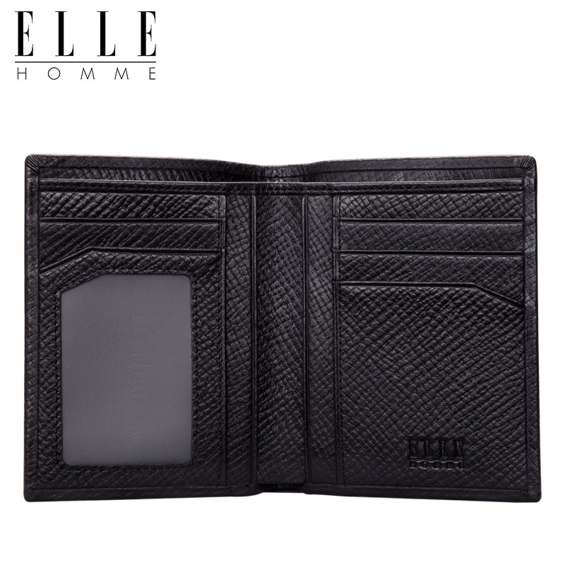 elle homme新款男士真皮横款钱包 ellehomme箱包钱包