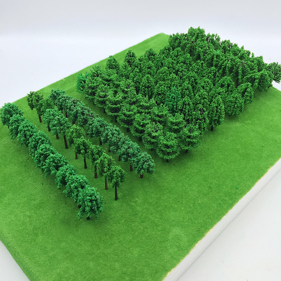Architectural sand table diy handmade model materials scene micro landscape tree model small trunk finished tree set