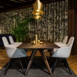 Элитная дизайнерская прямоугольная дубовая мебель из натурального дерева для письма