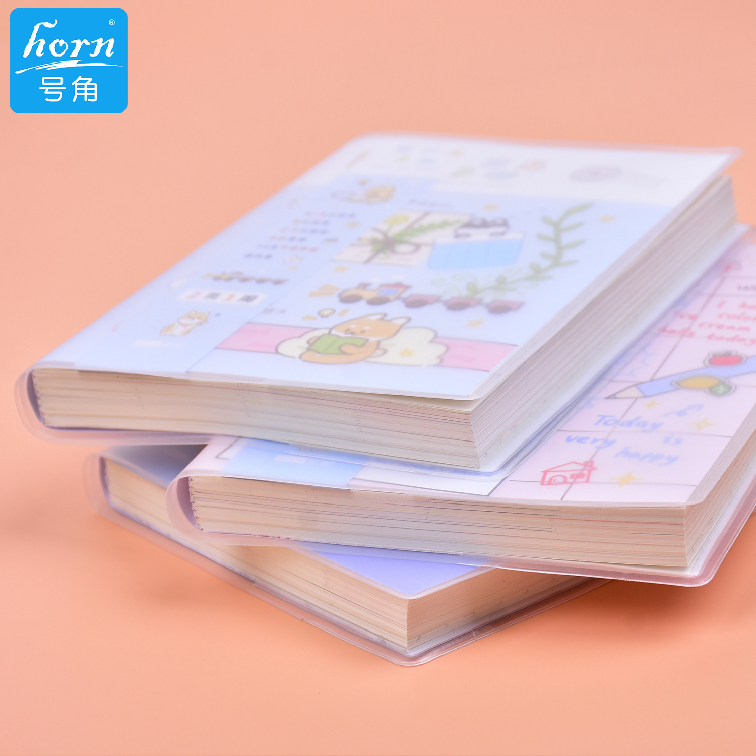 自填式柴日志本一年用月周计划笔记本小清新彩页笔记本子日记本年度手册本子一本可用一年 - 图2