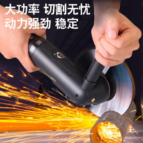 锐高气动角磨机风磨气磨砂轮机工业级5寸风动切割机气动磨光工具 - 图0
