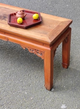 榉木古董艺术风茶室摆件