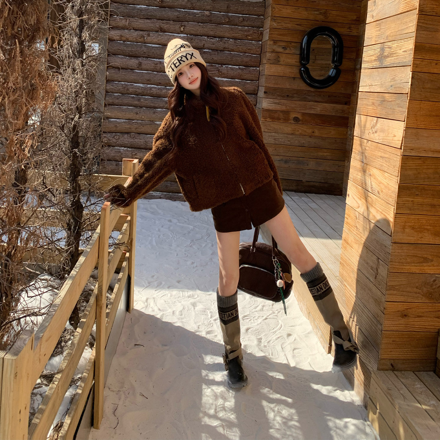 【限时价】橘子树在哪儿复古灯芯绒半身裙女冬设计感包臀a字短裙,淘宝优惠券,粉丝福利购,淘宝优惠卷