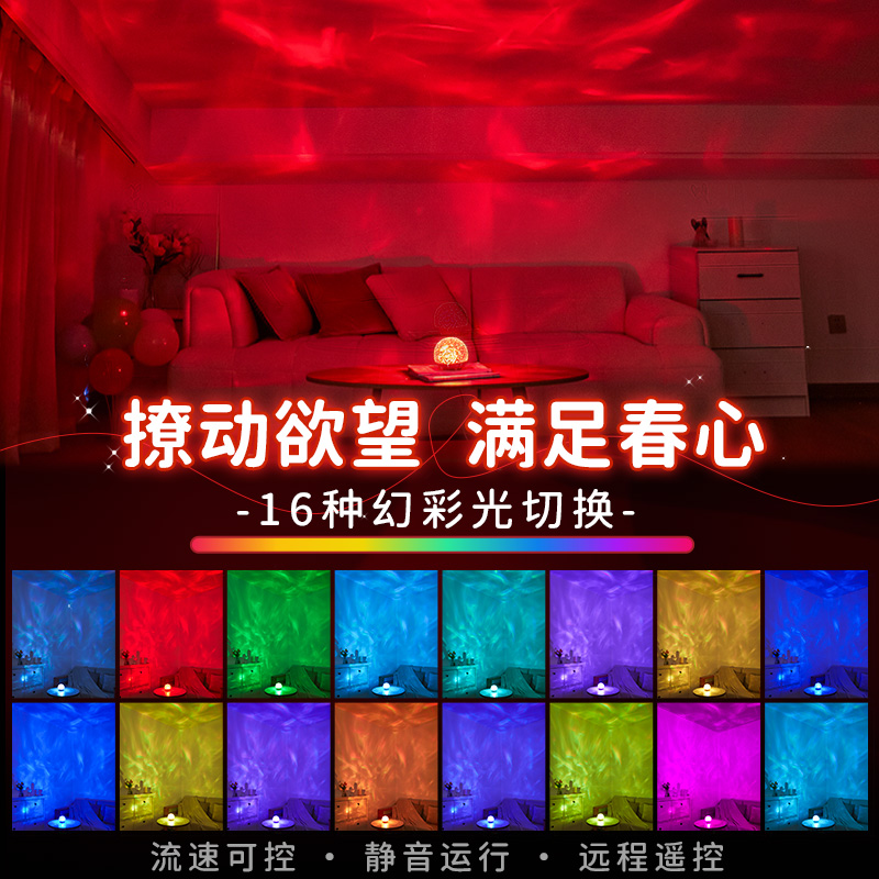 夫妻行房灯床头小夜灯卧室睡眠氛围情侣情调情趣主卧创意浪漫高级-图2