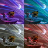 Звездное небо, проектор для спальни, атмосферный ночник