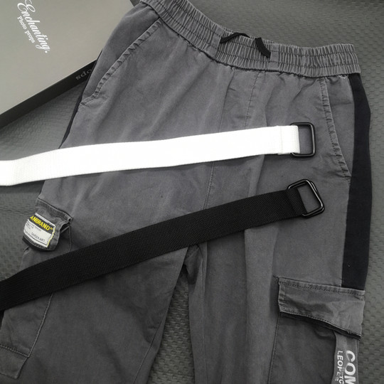 Schlichter und vielseitiger Canvas-Gürtel für Damen und Herren