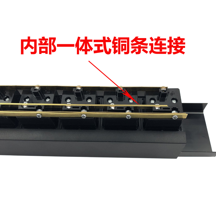 电管佳机柜电源PDU32A63A80A8000W16000空开漏保大功率工业接线板 - 图0