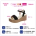 Dép nữ cổ tích gió 2019 hè mới phiên bản Hàn Quốc của giày cao gót đế xuồng hoang dã đế dày có đế giày đế bệt - Sandal
