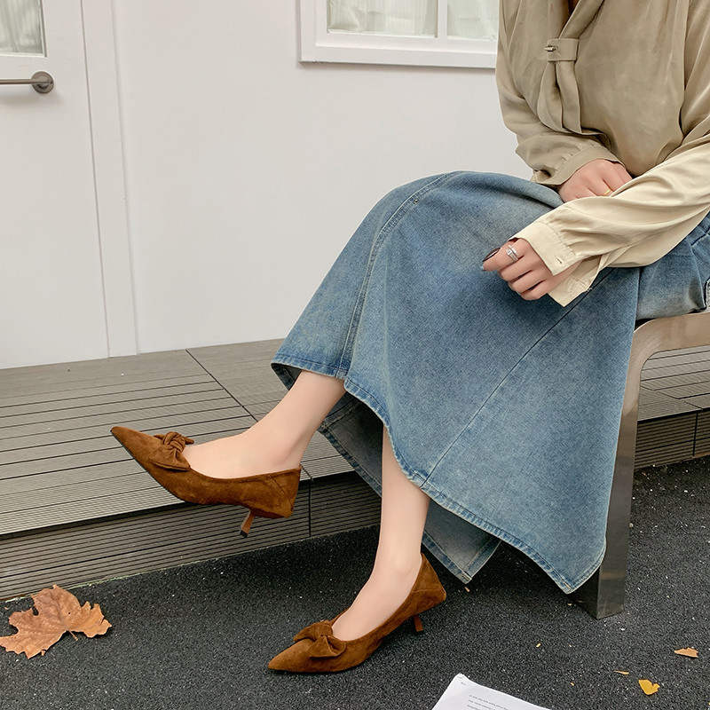 法式尖头单鞋女2026春季新款网红爆款细跟百搭高跟鞋时尚气质鞋子,淘宝优惠券,粉丝福利购,淘宝优惠卷