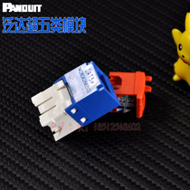 Original Quality Panduit Pan Delta Type 5 Non-shielded RJ45 Network Module CJ5E88 Wire-free Line