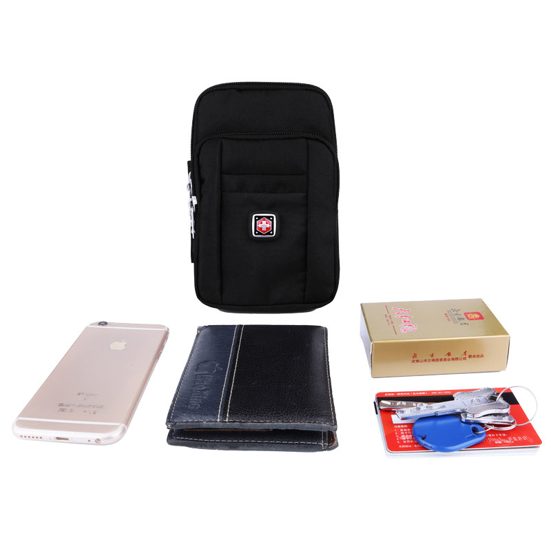 6寸7寸手机包男大容量多功能手机腰包穿皮带斜跨休闲包腰包挂包,淘宝优惠券,粉丝福利购,淘宝优惠卷