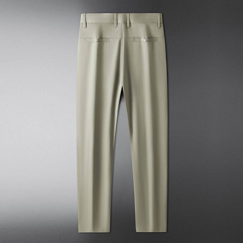 春秋男士冰丝休闲裤2025新款夏季宽松西裤直筒商务长裤子K,淘宝优惠券,粉丝福利购,淘宝优惠卷