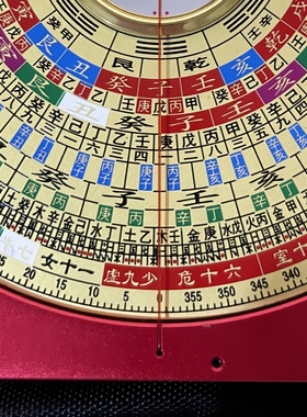 万福堂5寸高精度强磁风水罗盘