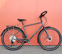 LKLM cheerless station wagon 318 series long-distance riding bike steel frame load bike Sichuan Tibetan commuter ring