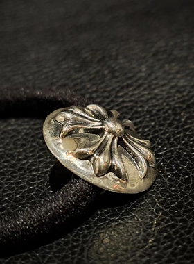 十字架头绳手绳发饰925银欧美