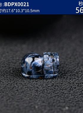 彼得石纳米比亚平安扣吊坠锁骨链