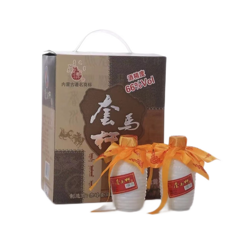 套马杆白酒内蒙古赤峰草原白酒清香型60度纯粮酿造高度酒瓶装整箱 - 图0